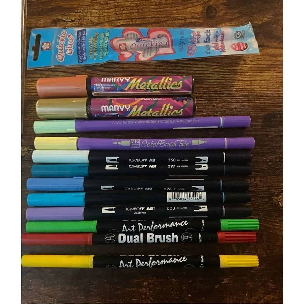 Art Scrapbooking Markers Crayons and Chalk New and Used
